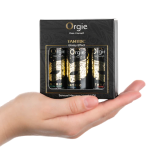 Orgie Tantric Mini Glossy Effect zestaw olejków do masażu 3x30ml - 3