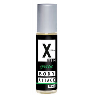 BODY ATTACK Green for men 10 ml