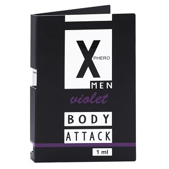 BODY ATTACK Violet for men 1 ml